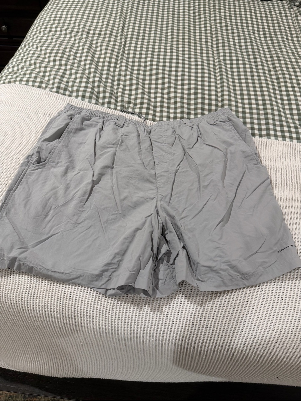 Columbia Light Gray Men’s Athletic Shorts